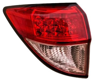 HRQCTIM Blocchi Fari Posteriori Auto per Vezel HR-V HRV 2015 2016 2017 2018 Gruppo Fanale Posteriore Auto Fanale Posteriore Posteriore Indicatori Direzione Freno Arresto Lampada Coda(Outside Left)