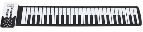 UPALDHOU Tastiera per Arrotolati, 49 Tasti Pieghevole Piano Portatile Elettronico a Mano con Batteria per Bambini Principianti, Strumento di Apprendimento Musicale Versatile, modalità di