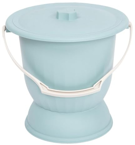 HONITANO Pot De Chambre Avec Couvercle Léger Et Étanche Seau à Urine Portable Pp Résistant Urinoir Pratique Pour Garçon Fille Femmes Enceintes Et Usage Domestique