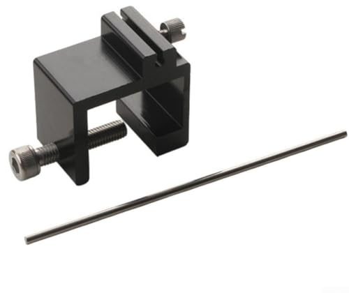 Strumento di allineamento catena moto dotato di vite di posizionamento e leva per un fissaggio affidabile della catena e allineamento accurato del pignone (nero)