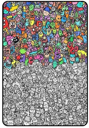 Manta Para Colorear DIY Para Adultos, 100X140CM Colorea Tu Propia Manta, Lavable Cobija Paras Colorear Mantas Sofá, Creativas Divertidas Art Craft Mantas Colorears, Paras Hogar Dormitorio Sala Estar