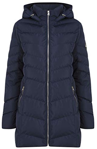 Tokyo Laundry Women's Safflower Longline Quilted Puffer Coat