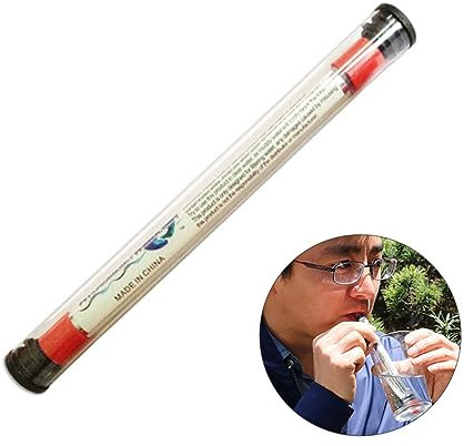 BESPORTBLE Wasserfilter Camping Wasserfilter Wandern Outdoor-wasserfilter Werkzeugstrohhalme Camping Wasserfilter Tragbarer Wasserfilter Für Jägermänner Lebensrettend Reisen