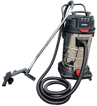 DeTec. Industriesauger 3000 W Nass-Trockensauger 100 L Behälter