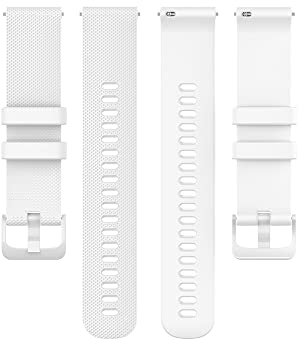 BRART Armband Zubehör Forerunner 255 S 955 255 245 745 Vivoactive 4S 3S Silikon-Smartwatch-Armband für Garmin Venu 2 Plus SQ, For Vivoactive 4S 3S, Achat