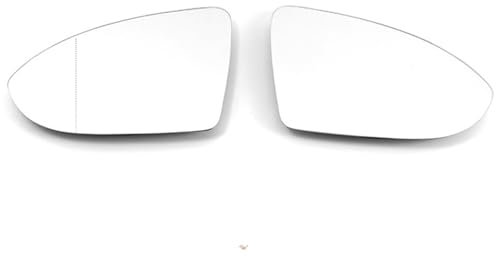 Außenspiegelglas Für VW Für Golf 7 Für MK7 /MK 7,5 Für GTI Für GTD 2012-2021 Für Touran 5T Ersatz Erhitzt Klar Rückansicht Seiten Spiegel Glas Objektiv Türspiegelglas Außenspiegel(1 right and 1 Left)