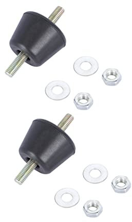 PartyKindom Vibrationspads Für Klimaanlagen Universelle Gummidämpfer Für Mini Split Systeme Kondensator Pads Zur Geräuschreduzierung Und Stabilisierung