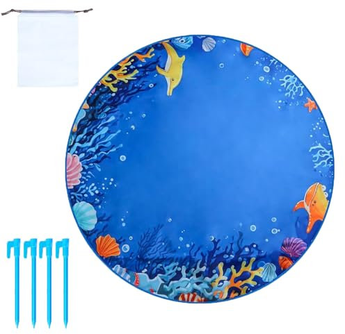Piscina De Playa para Bebé Antiarena Plegable Portátil Exterior