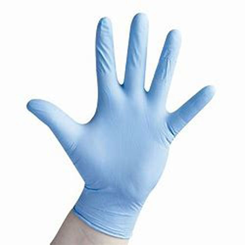 F2 Disposable Blue Nitrile Gloves Powder Free Latex Free MULTI PURPOSE *BOX OF 200* (S)