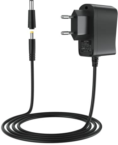 AGPTEK 6V Netzteil Ladegeräte, Netzadapter für Omron und Boso Medicus Oberarm-Blutdruckmessgerät, geeignet für OMRON 5 7 10 Serien+ X3 Comfort, X4/7 Smart M2 M3 M5 M7 M10-IT M700 M500 M400 MIT5s