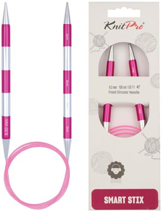 Knitpro Smartstix Rundstricknadeln 40 (100cm) | 8mm