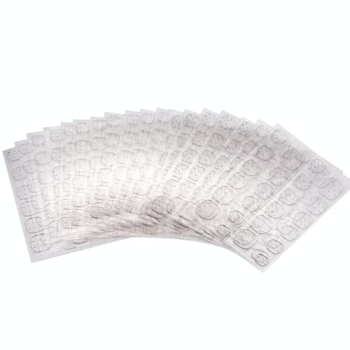 240pcs Nail Adhesive Tabs (10 Sheets) - Transparent, Flexible, Double-Sided Nail Glue Stickers for Easy Press-On Application - Perfect for Women, Kids, and Girls