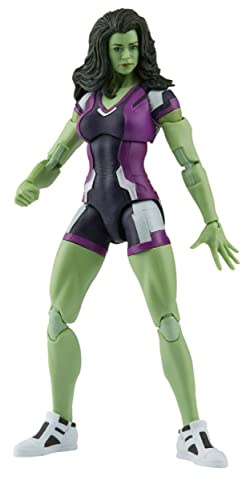 Hasbro Marvel Legends Series MCU Disney Plus She-Hulk, 15 cm große Action-Figur, 2 Accessoires, 1 Build-A-Figure Element, F3854, Multi