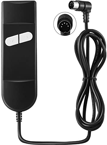 Enmja Lift Chair or Power Recliner Hand Control, 2 Button 5 pin Universal Lift Chair Remote Replacement for Okin Lazboy Action Limoss Pride Catnapper