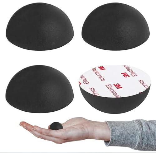 Lautsprecher Entkoppler 4er Set, Silikon Absorber Füße Gegen Vibrationen | 32mm, Schwingungsdämpfer für HiFi-Geräte Verstärker und Plattenspieler, Minimieren Resonanzen, verbessern Stabilität