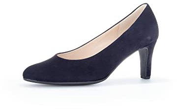 Gabor Damen Klassische Pumps, Frauen Absatzschuhe,stöckelschuhe,Businessschuhe,büro,Office,elegant,high Heels,Heels,Atlantik,39 EU / 6 UK