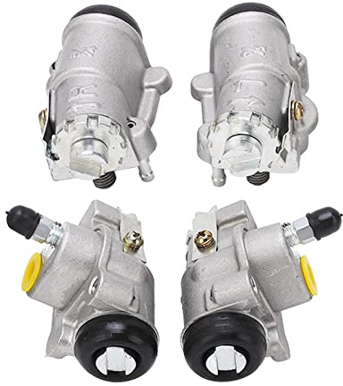 Front Brake Wheel Cylinders, 4Pack Left & Right All Four Brake Wheel Cylinders Set for Foreman 450 TRX400FW TRX450FE, Etc