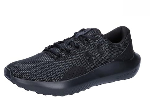 Under Armour UA Charged Surge 4, Sneaker, herr, Black/Black/Black, 41 EU