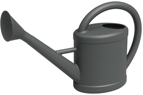 artevasi© MONDEGO Gießkanne Anthrazit 10 Liter - Kunststoff