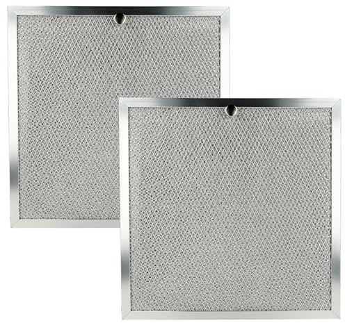 vhbw 2x filtro anti-grasso compatibile con Miele DA289, DA289-3, DA289-4 cappa da cucina, metallo