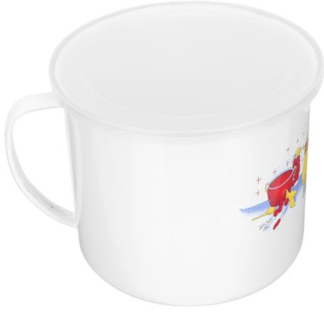 Garneck Wasserbecher Isolierbecher Für Tee Retro-stil Becherdeckel Große Trinkbecher Teebecher