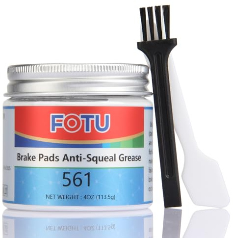 FOTU 561 Brake Pads Anti-Squeal Grease - High Performance Formula for Quiet & Smooth Braking, Long-Lasting Protection, Compatible with Most Vehicles