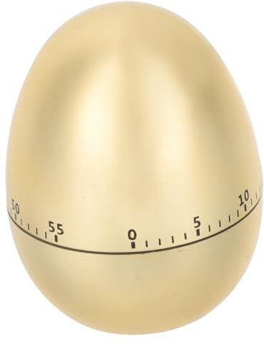 OKUMEYR Temporizador Mecánico Forma De Huevo Temporizador De Cocina para Horneado Recordatorio De Regresiva para Cocina