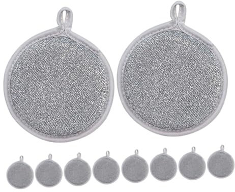 minkissy 10stücke Spülschwämme Für Geschirr Aus Schwammmaterial Wiederverwendbar Und Langlebig Für Küche Und Bad Zum Entfernen Von Hartnäckigem Schmutz Mühelosen Reinigung