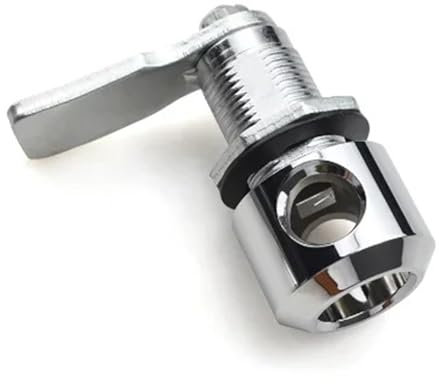 Zylinderschloss, Kastenschloss, elektrischer Schrank, elektrisches Türschloss, Kastenschloss mit Rundkopfschloss, kann installiert werden, Vorhängeschloss, 1 Stück(XK203W)