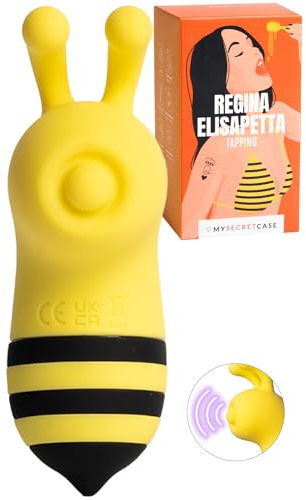 MySecretCase Stimolatore per Clitoride 5 Livelli di Intensità, Vibratoreper Donna Clitoride, Sexytoysys Coppia, Vibratoreper Donna Piccolo, Masturbatore Donne Impermeabile, USB