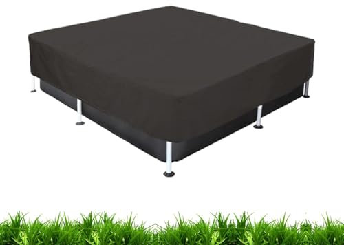 Swimming Pool Covers, Rectangular Pool Covers, Garden Pool Covers, Rectangular Swimming Pond UV Resistance, Waterproof, Rainproof Protectors for Outdoor Use