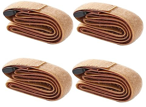 VILLCASE 4 Cinture di Fissaggio per Bagagli da Esterno, Regolabili e Resistenti, Strumenti di Legatura per Campeggio e Viaggi, Set per Uso Outdoor e Picnic Colore Casuale