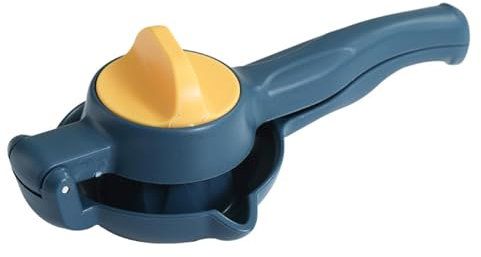 Manual Juicers Large Multifunctional Juicer Orange Juice Grapefruit Manual Juicer Press Machine(Blue)