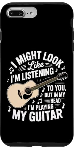 Corde de guitare acoustique Rock Guitares acoustiques Coque pour iPhone 7 Plus/8 Plus