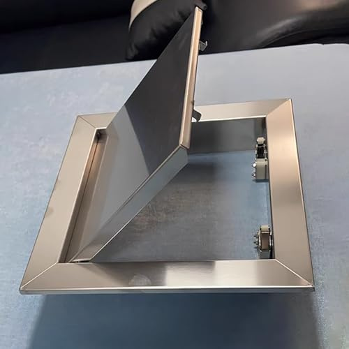Stainless Steel Access Panel for Drywall, Concealed Door for Pumps, Cables, and Sprinkler Systems Inspection