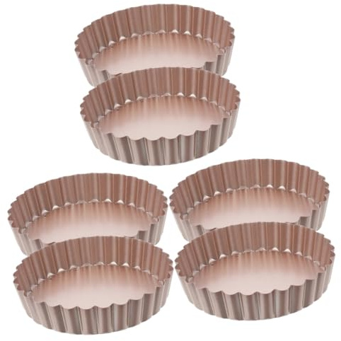Alipis 3 Set Teglia Crostata Carbonio Con Removibile Antigraffio E Antiaderente Per Forno Quiche Torte E 2 Pezzi*3