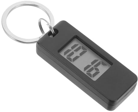 BESPORTBLE Montre Porte-clés Silencieuse pour Étudiants, Légère et Précise, en Abs et Alliage de Zinc, Design Créatif Unique, pour Usage Quotidien
