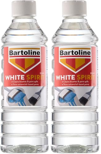 Bartoline White Spirit 500ml – High-Quality Paint Thinner & Brush Cleaner for DIY (Pack of 2)