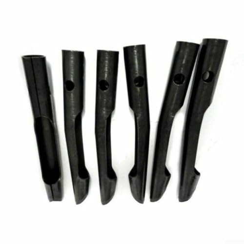 Luftsprudler Zinken Aufblasbare Gabel, 6 Stück für RYAN 522361 passend für EXMARK 121-4894 424 530A Ersatz-Rasenbelüfter-Zinken-Set