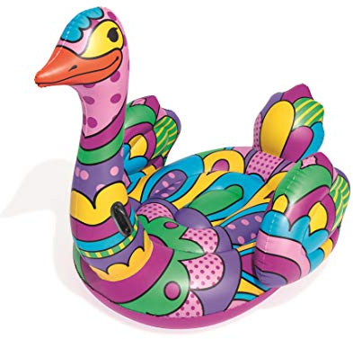H2OGO! POP - Galleggiante gonfiabile per piscina, per 2 persone, ideale per feste in piscina, spiaggia, lago