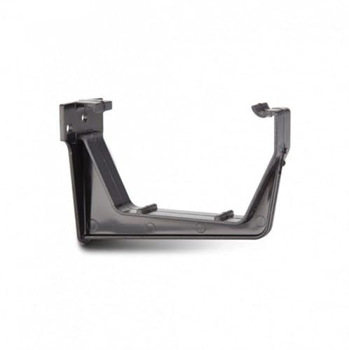 Polypipe RS209 Square Gutter Fascia Support Bracket 112mm Black