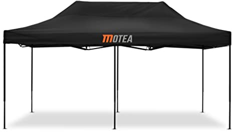 Rennzelt 3x6m faltbar/Faltpavillon Tourtecs für die Rennstrecke MOTEA schwarz