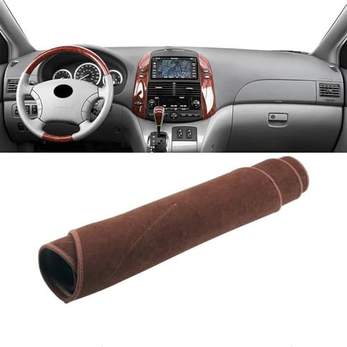 Car Interior Accessories Für Toyota Für Sienna XL20 2004 2005 2006 2007 2008 2009 2010 Auto Dashboard Instrument Panel Abdeckung Sonnenschutz Teppiche Vermeiden Centre Console Dashboard Cover (Color