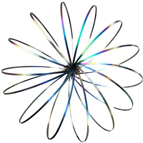 Armband Ring - Ring Spinner | Magisches Armband Spielzeug zum Stressabbau | Regenbogen-Federarmband | Loop Handringe | Magic Spinner Ring für Erwachsene und Kinder