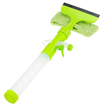 IWOWHERO Practical Window Wiper Spray Window Squeegee Cleaner for Glass Mirror and Car