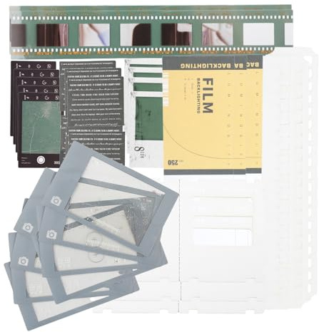Wellrun 94 Pcs Scrapbooking Kit,Vintage Film Paper Pack,Retro Scrapbook Supplies for Journals,Planners,DIY Crafts,Collage Albums