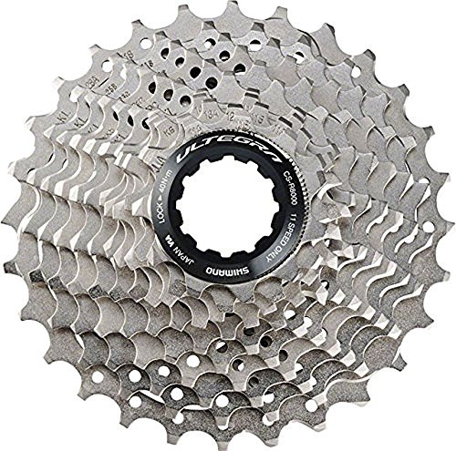 Shimano Unisex's Ultegra CS-R8000 Cassette 11-fold Grey Design 11-28T 2018 7 Speed Freewheel