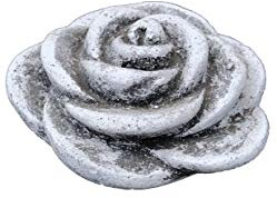 stoneandstyle Kleine Stein Blüte (2,5 x 7 x 7 cm) Frost- und wetterfester Steinguss bis -30°C