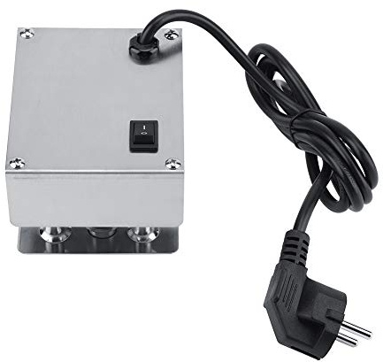 Jadpes Moteur pour Barbecue, Outil Solide de Construction de Barbecue de rotateur de Moteur de rôtissoire de Barbecue de Construction Solide pour des agneaux de porcs Entiers(220V)