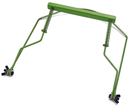 MAGICLULU 10löcher Mundharmonikahalter Mit Löchern Aus Edelstahl Mit Doppelten Flügelmuttern Passend Für Verschiedene Marken Zum Tragen Um Hals Für Freihändiges Spielen